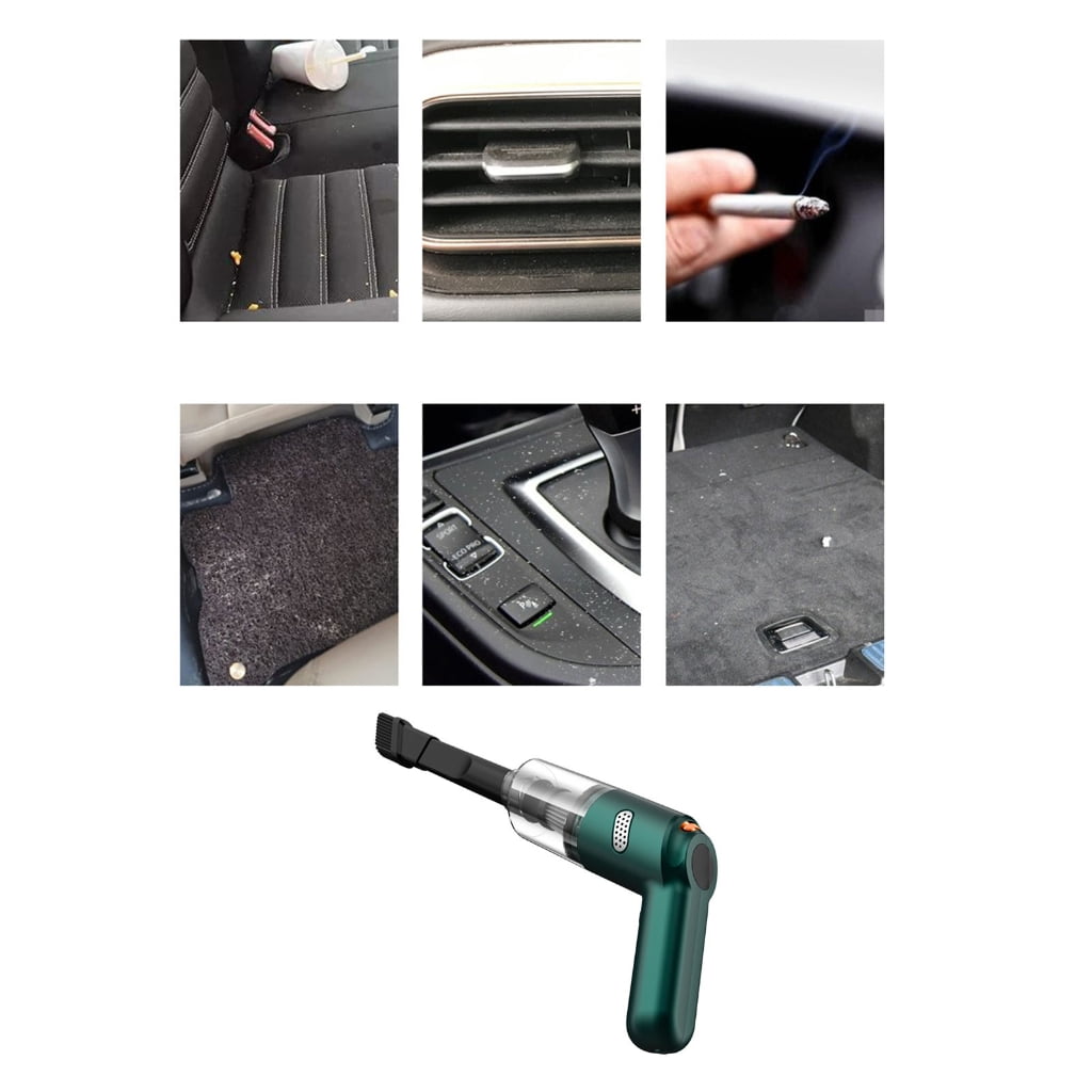 JZROCKER Car Vacuum Cleaner Portable Hand Vacuums 120W High-Power Handheld Vacuums