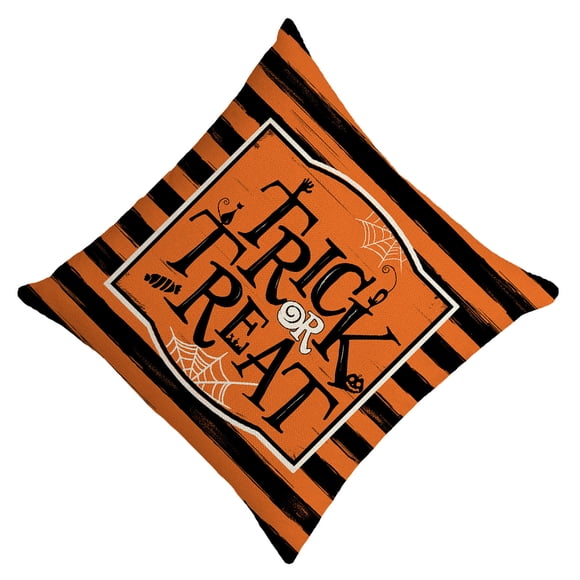 Injueey Funda de cojín de Halloween y de fácil cuidado Renueva la decoración sin esfuerzo Fundas de cojín hipoalergénicas XM275-4 Type1 NO1