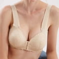 thumbnail image 3 of Sujetador fruncido con hebilla frontal y anillo de acero sin Europa y Estados Unidos, estilo chaleco fino de encaje, ropa interior de belleza en la espalda, 3 of 5