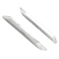 thumbnail image 4 of Front Bumper Trim, Silver Front Bumper Strip ABS  Left Right 2pcs Easy Installation  For Car, 4 of 8