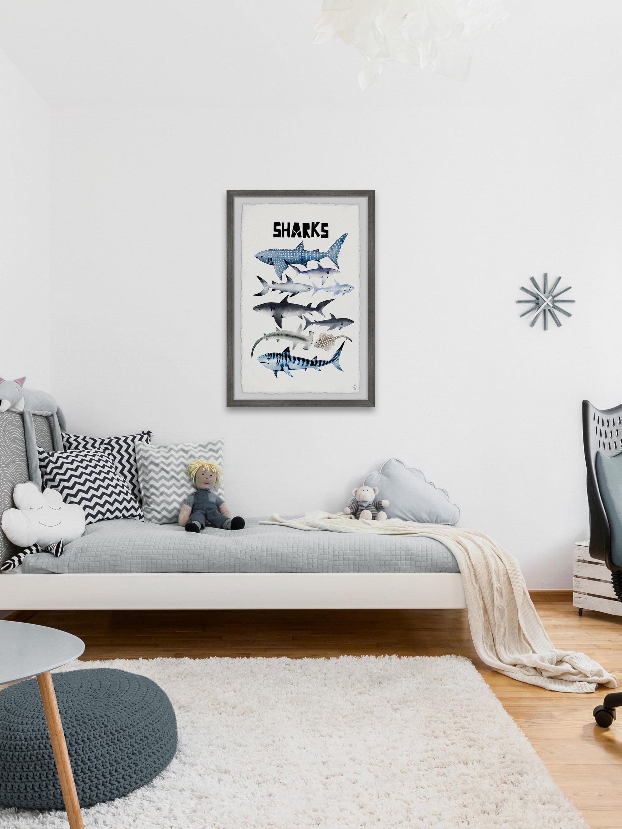 Marmont Hill Sharks Framed Wall Art