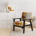 thumbnail image 2 of Designart "Golden Colorful Pattern" Upholstered Modern & Contemporary Accent Chair and Abstract Arm Chair - Multiple Color & Pattern, 2 of 7