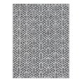 thumbnail image 3 of Unique Loom Matrix Trellis Collection Area Rug - Motif (9' x 12' 2" Rectangle Gray/Ivory), 3 of 7