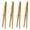 4pcs, variant on Hariumiu Kitchen 4Pcs Reusable Classic 7" Bamboo Toast Tongs - Wood Cooking Tong,Ideal for Toaster,Fruits, Bread & Pickles, Kitchen Utensil For Cheese Bacon Muffin Fruits Bread