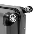 thumbnail image 6 of Tcbosik 3 Piece Trolley Case Sets, Portable ABS Luggage Sets with Spinner Wheels for Travel and Business, Dark Gray, 6 of 8
