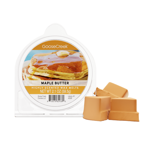 Goose Creek Maple Butter Scented Wax Melt, 2.1oz.