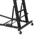 thumbnail image 3 of QinaQin Rampe de Moteur à Tige Haute pour Réparation Auto, Conception Réglable à 3 Angles avec Support de 400 Lb et Quatre Roues Pivotantes, 3 of 9