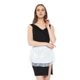 thumbnail image 2 of Toptie White Waist Apron with Headband, Christmas Cotton Maid Half Aprons, Dress Up Cosplay Costume, 2 of 8