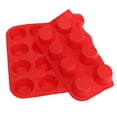 thumbnail image 5 of TRIANU Silicone Muffin Pan - Mini 24 Cups Cupcake Tray, Non-Stick Silicone Baking Molds for Making Muffin Cakes, Cupcake, Chocolate, Bread, Tart and Desserts, Red, 5 of 7