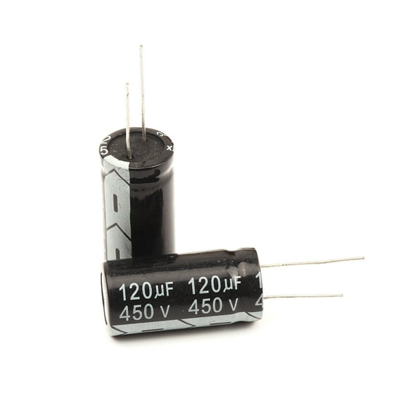 10pcs 450V 120UF 450V120UF 450 V 120 UF 18 * 30