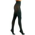 thumbnail image 1 of International Concepts Solid Opaque Tights, Dark Green, 34X16, 1 of 1