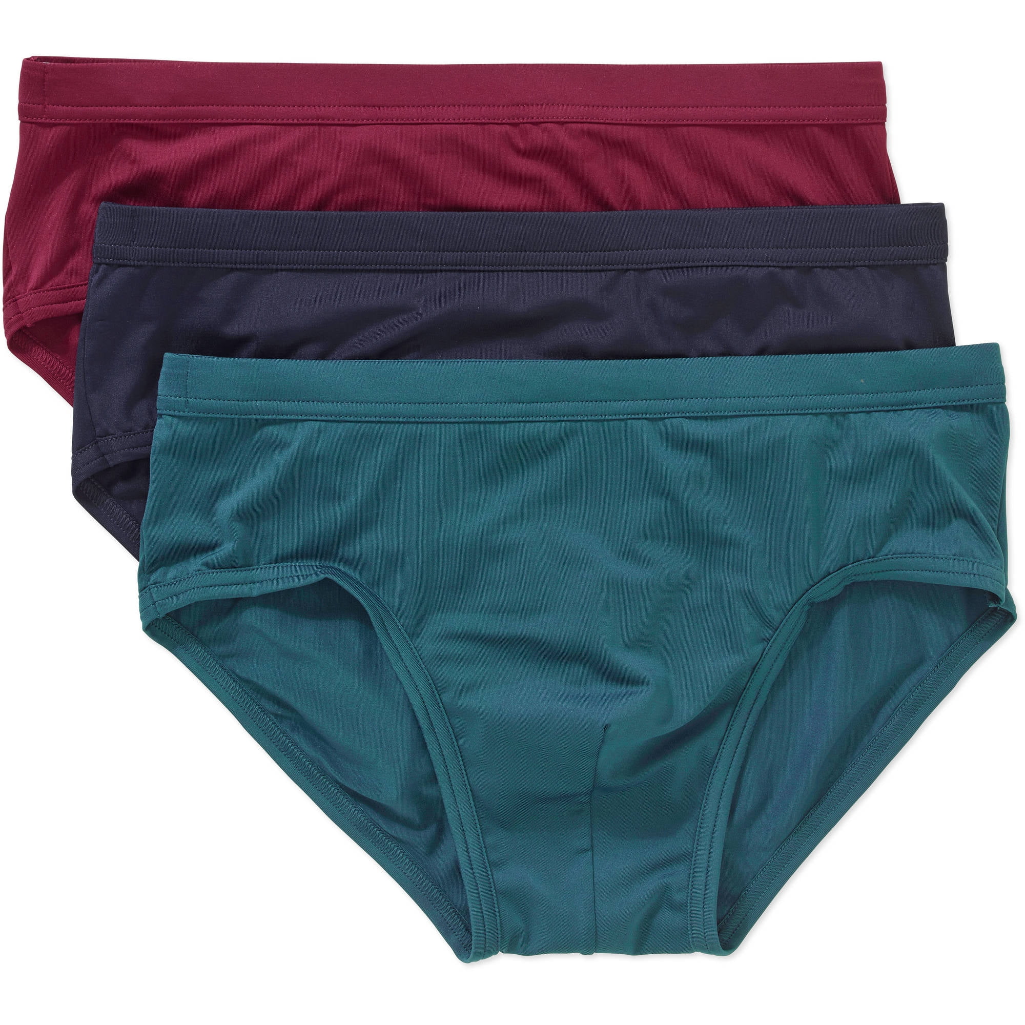 3 Pack Asst Microfiber Low Rise Brief