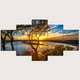 thumbnail image 4 of 1/2pcs, Modern Canvas Painting Beautiful Sunrise Natural Landscape Tree Canvas Painting Posters And Prints Wall Art Pictures Home Decor No Frame, 4 of 4