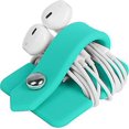 thumbnail image 4 of Clips de Cable de Gel de sílice Real hechos a mano, envoltura de Cable para auriculares, organizador de auriculares, enrollador de almacenamiento de Cable de Gel de sílice a, 4 of 4