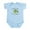 Sky Blue, variant on CafePress - Grampy Says I'm A Keeper Infant Bodysuit - Baby Light Bodysuit, Size Newborn - 24 Months