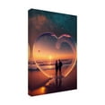 thumbnail image 4 of Canvas Wall Art - Ray Heere 'Love Is In The Air 7' Wall Art for Living Room, Bedroom, or Office Décor by Trademark Fine Art - 12 x 19 Inches, 4 of 4
