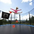 thumbnail image 4 of 1 Set Trampoline Basketball Hoop with 3 Mini Balls And Pump Weatherproof Easy to Assemble Kids Entertainment Sport Trampoline Accessory for Dunks Fit, 4 of 7