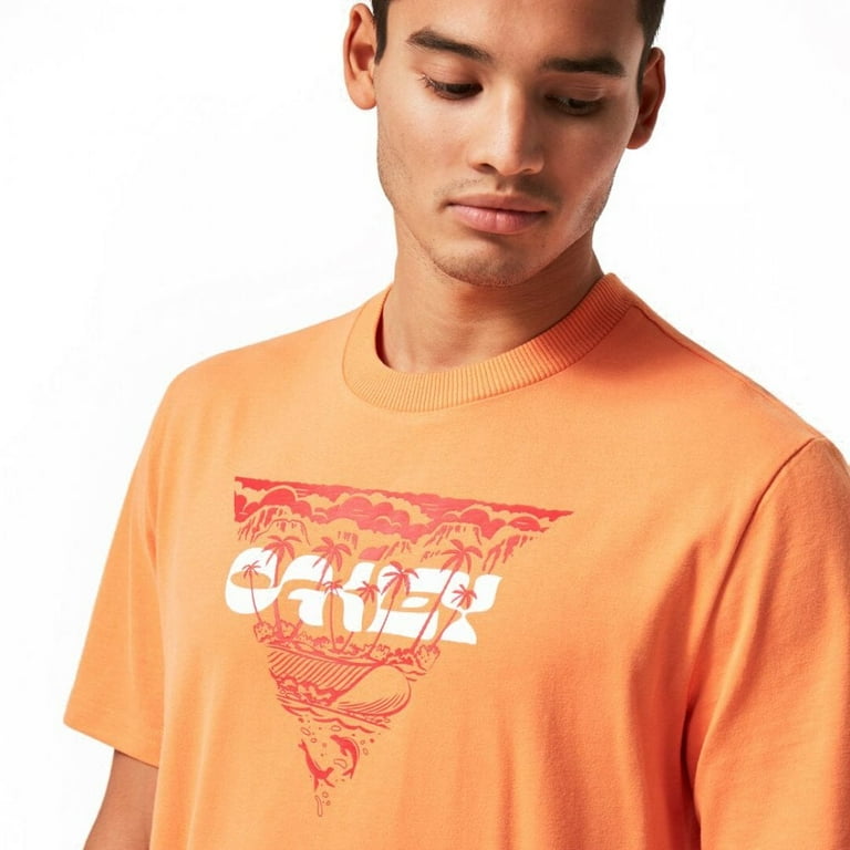 Oakley - tiki Oakley Tiki Tee Soft Orange - XL - Walmart.com