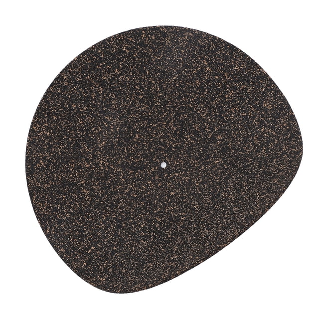 Turntable Mat, Anti Slip Cork Record Mat Antistatic Easy To Install for Professional DJs and Home Use