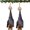 2PCS, variant on Bat Christmas Ornament, Realistic Hanging Bat Tree Decoration for Gothic Home Decor, Upside-Down Bats Holiday Ornament, Christmas Ornament for Nature & Animal Lovers, Unique Lover