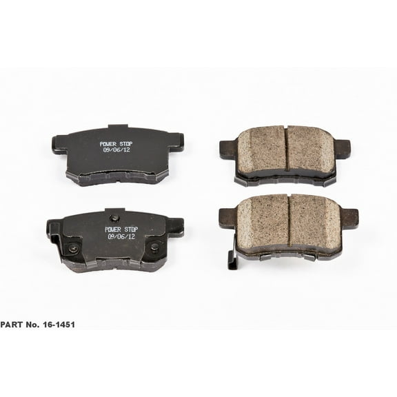 Power Stop Rear Z16 Evolution Ceramic Brake Pads 16-1451