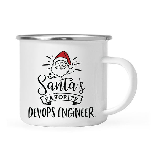 Koyal Wholesale Santa's Favorite Engineer Campfire Mug, DevOps Engineer