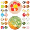 thumbnail image 2 of 30Pcs Round Marbles Beads Colored Glass Marbles Children Glass Balls Playthings Small Colored Marbles, 2 of 8