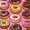 Cute Doughnuts Pattern, variant on FORMRS Zipper Binder with Shoulder Strap 1.5-inch Ring 500 Sheet Capacity File Bag, Cute Doughnuts Pattern