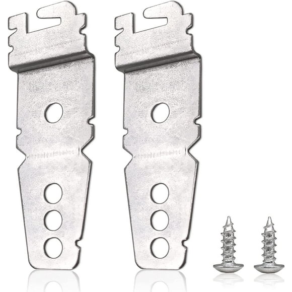 8269145 Undercounter Dishwasher Mounting Bracket for Whirlpool Kenmore KitchenAid Dishwasher Bracket Replacement Parts with Screws - Replaces WP8269145 WP8269145VP (2 Pack)
