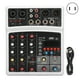thumbnail image 2 of Mezclador de sonido de canales, BMG‑04D Mezclador de 4 canales Consola mezcladora de canales Mezclador de canales probado profesionalmente, 2 of 8