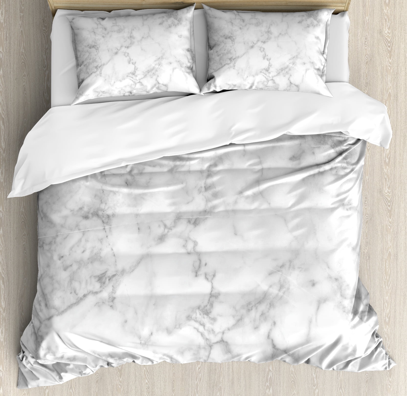 Marble Queen Size Duvet Cover Set Nature Granite Pattern With Marble Queen Size Duvet Cover Set Nature Granite Pattern With Cloudy Spotted Trace Effects Artistic Image Decorative 3 Piece Bedding 2