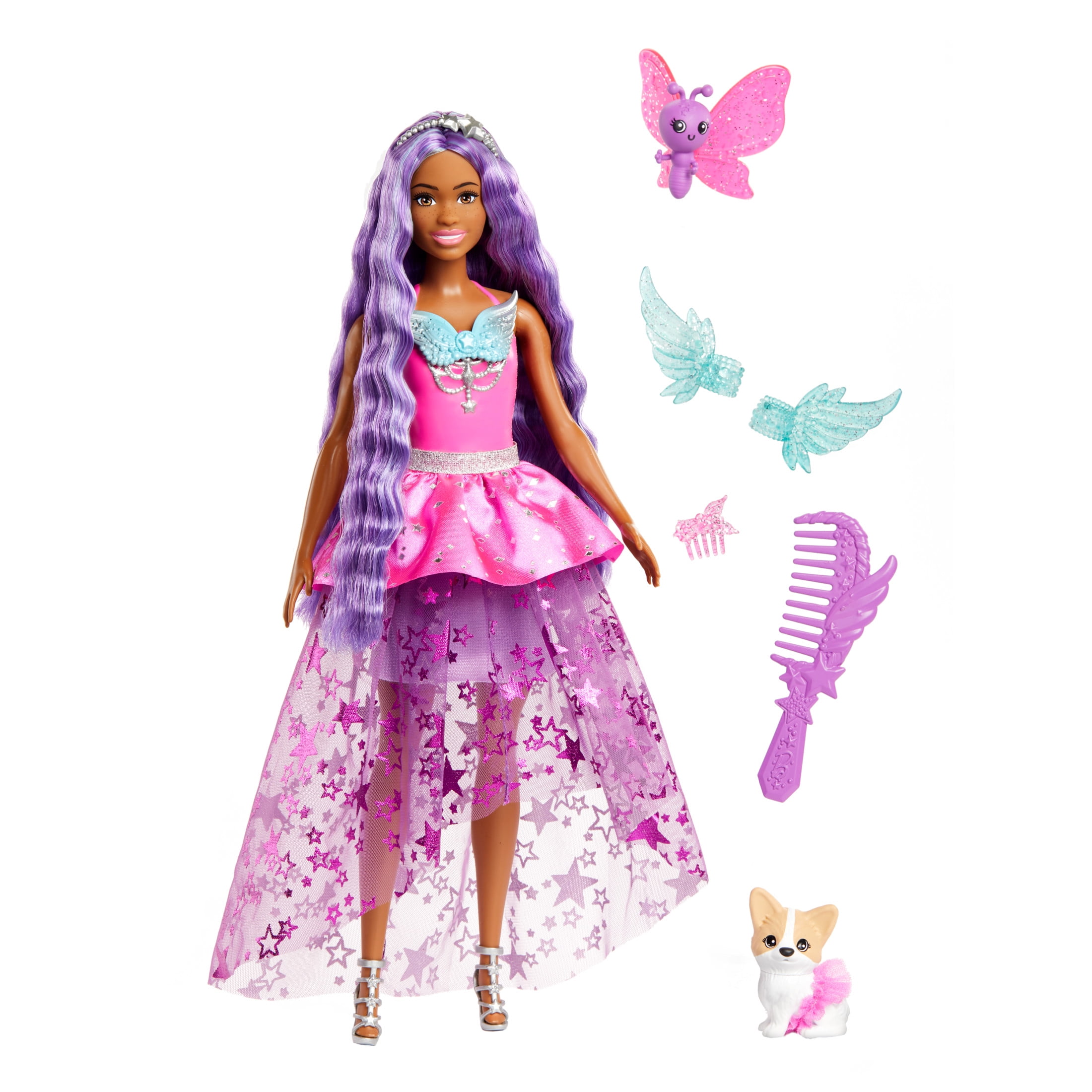 Barbie Doll with 2 Fantasy Pets, Barbie “Brooklyn” From Barbie A Touch of Magic  (图5)