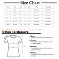 thumbnail image 3 of Tops for Women Button Down V Neck Cotton T-Shirt Fashion Casual Solid Sleeve Tops 2025 Summer Casual Blouse, 3 of 8