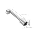 thumbnail image 2 of BESTYASH Herramienta Hexagonal En L Resistente Plata Para Reparaciones Generales Y Mecánicas, 2 of 8