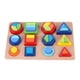 thumbnail image 2 of Tablero de rompecabezas a con forma de Montessori Clasificación 3D Aprendizaje Desarrollo educativo Juguete sensorial A Hugo tablero de partido de forma, 2 of 10