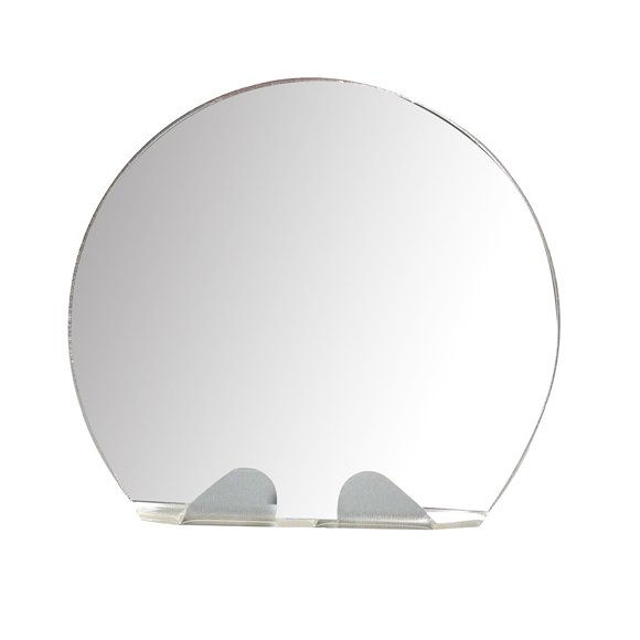 EGNMCR Stop Fall Travel Mirror Bathroom Home Shower Makeup Tools Round Bathroom mirror