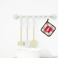 thumbnail image 3 of Singapura #2 Cat Love Pair of Pot Holders, 3 of 4