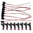 thumbnail image 1 of 8x Fuel Injector Injectors 9x Wires For 1999-07 Dodge Dakota Jeep 53032145AA, 1 of 6