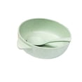 thumbnail image 1 of Creative Wheat Straw Plastic Children Dinner Bowl Spoon Dining Breakfast Bowl, 1 of 8
