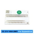 thumbnail image 4 of 5S 18V 21V 100A BMS Lithium Battery Board With Balanced For 21V 18V Screwdriver Shurik And Vacuum Cleaner Battery Pack, 4 of 6