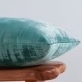 thumbnail image 4 of Home Soft Things Textured Velvet Pillow Covers (Set of 2), - North Sea - 14" x 26", 4 of 6