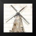 thumbnail image 2 of Phillip, Jamie 20x20 Black Modern Framed Museum Art Print Titled - Wind Mill, 2 of 5