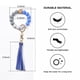 thumbnail image 2 of Pulsera Llavero De Pulsera Para Mujer, Brazalete De Cuentas De Silicona, Llavero De Cuero Pu, Llaveros De Borla Para Uso Diario Monstrate AP006528-04, 2 of 6