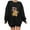 Black, variant on fartey Women Oversized Sweatshirt Loose Fit Fleece Lined Pullover Tops Lounge Warm Winter Solid Color Crewneck Sweatshirts Thick Soft Long Sleeve Tshirts Top