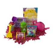 Easter Basket Stuffers for Girls or Boys Kids Bunny Candy Basket Filler Easter Toys, Candy Peeps, Easter Activities (Watering Can Set)