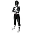 thumbnail image 2 of Guvpev Ranger Black Costume, Halloween Cosplay Dress Up Outfit, 3D Spandex Superhero Bodysuit Jumpsuit for Halloween Party Cosplay & Fancy Dress Up, 2 of 11