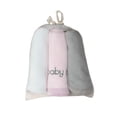 thumbnail image 3 of Set de toallitas BABY INC Rosa para baño, 3 of 4