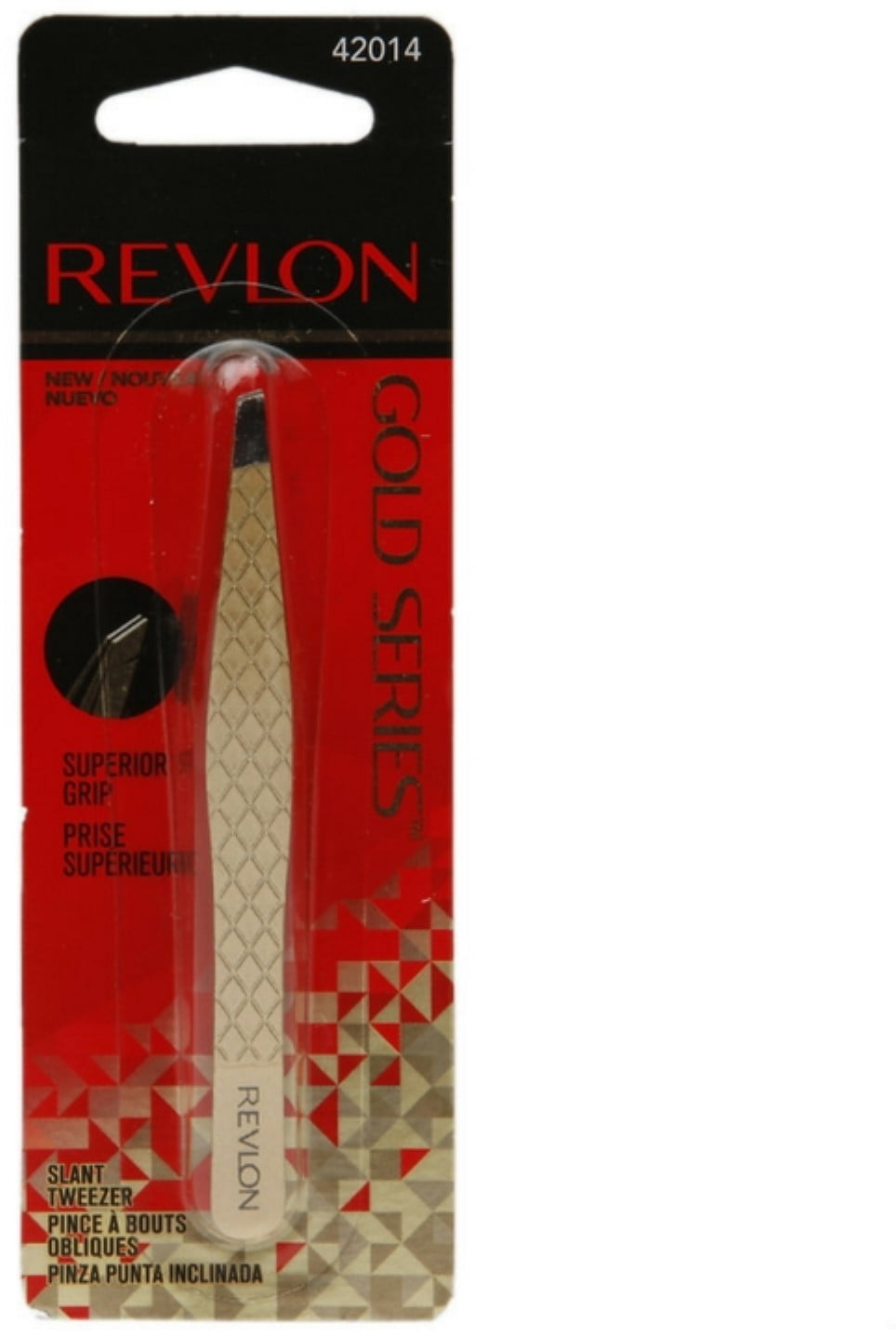 Revlon Gold Series Slant Tweezers 1 ea (Pack of 2)