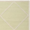 thumbnail image 4 of SAFAVIEH Cambridge Kennedy Geometric Diamonds Wool Area Rug, Light Green/Ivory, 6' x 9', 4 of 6