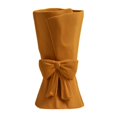thumbnail image 4 of Florero, maceta, Diseño de nudo de lazo, florero decorativo, soporte de flores para chimenea, dormitorio, oficina, entrada de inauguración de la casa Naranja, 4 of 8